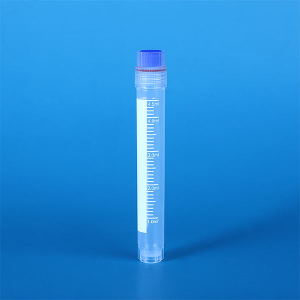 Flat Bottom Hexagonal Cryovials - 5ml