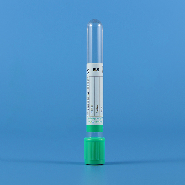 Heparin Vacuum Blood Collection Tube - Green Cap - Heparin Tube