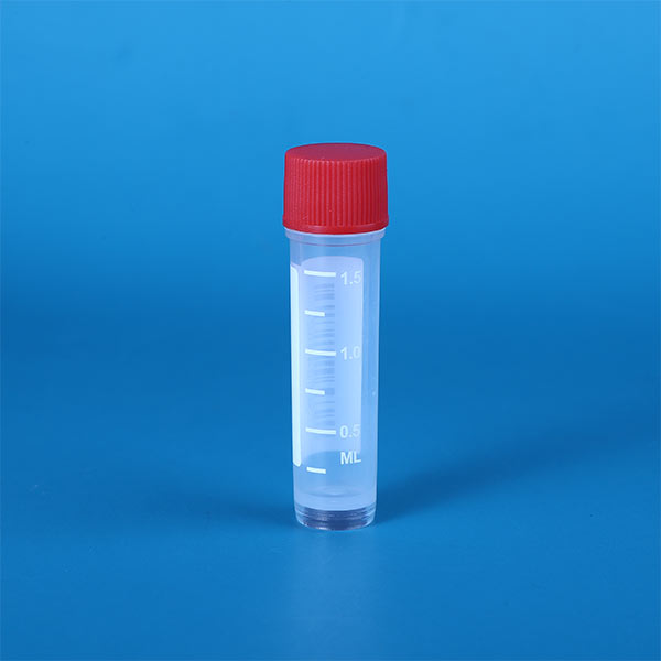 Three-Code-In-One External Screw Cryovial - 1.5ml