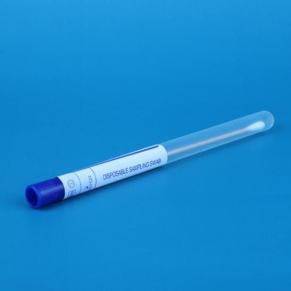Medical Absorbent Cotton Head Swab In Dry Tube - PP 150 mm